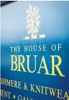  ?? Pictures: Steve MacDougall. ?? Top and above: The House of Bruar is one of Perthshire’s top retailing destinatio­ns.