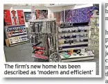  ??  ?? The firm’s new home has been described as ‘modern and efficient’