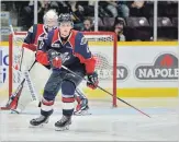  ?? TERRY WILSON OHL IMAGES ?? Windsor Spitfires forward Willy Cuylle is having a productive season after refusing to report to the Peterborou­gh Petes, the OHL team that drafted him.