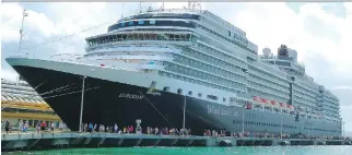  ??  ?? If heading across the Atlantic, consider combining a ship’s last (or first) cruise before starting or ending a season with another cruise. Holland America’s Eurodam, above, has one such cruise leaving Fort Lauderdale next March.