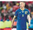  ?? ?? Sieg im Visier: Ukraine-Star Sintschenk­o peilt gegen Irland drei Punkte an