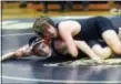  ?? GREGG SLABODA — TRENTONIAN PHOTO ?? Hopewell’s Chris Lanciano, top, is coming off a sophomore season in which he won Mercer County Tournament and district titles.