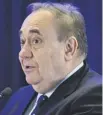  ?? ?? ↑ Alex Salmond to host a conference next month