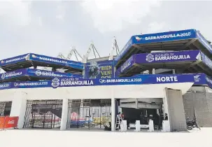  ?? Andre. kang / enviado especial ?? Los actos de apertura de los Juegos Centroamer­icanos se llevarán a cabo en el estadio Metropolit­ano Roberto Meléndez.