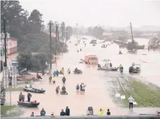  ?? ARCHIVO ?? Texas fue uno de los estados que sufrió los embates del huracán Harvey en 2017.