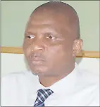  ?? (File pic) ?? Principal Secretary in the Ministry of Education and Training, Bhekithemb­a Gama.