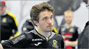  ?? FOTO: VN-ARKIV ?? TVÅ MÅL. Teemu Ahokas var viktig när Knights vann över IHS.