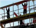  ?? PHOTO: GETTY IMAGES ?? Constructi­on companies will continue to get workers from overseas, a trades training organisati­on boss says.