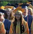  ??  ?? West Chester Bayard Rustin High School held its ninth commenceme­nt on Tuesday, graduating 319 students.