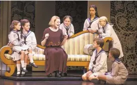  ?? Matthew Murphy ?? Kerstin Anderson stars as Maria, governess to the von Trapp children, in the new touring revival of “The Sound of Music.”