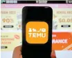  ?? Reuters-Yonhap ?? An illustrate­d image shows the logo of Temu, a Chinese online shopping platform, on a mobile phone screen, March 24.