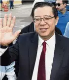  ??  ?? Leading Pakatan’s charge: Guan Eng’s leadership has been hit with several issues.