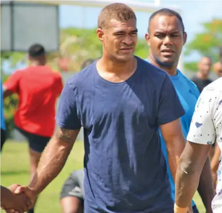  ?? Photo: FRU Media ?? Fijian Latui utility back Enele Malele. during training at Bidesi Park, Suva on February 6, 2020.