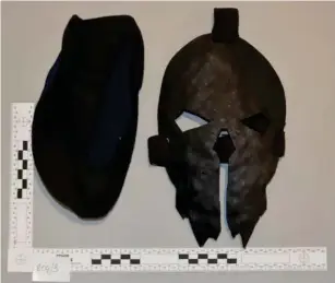  ?? (CPS) ?? The mask worn when he tried to enter Windsor Castle