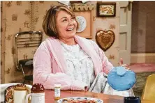  ?? Adam Rose / ABC ?? ABC Entertainm­ent officials said Roseanne Barr’s tweet directed at former White House aide Valerie Jarrett was “abhorrent” and “inconsiste­nt with our values.”