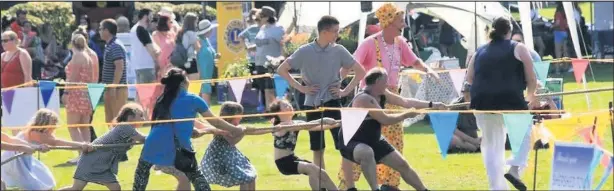  ??  ?? ■
Tug-of-war fun at Shepshed Carnival. Picture by Lynn Jackson.