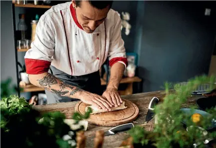  ?? ISTOCK ?? The ultimate indulgence is having a personal chef to cook all your meals - and then clean up.