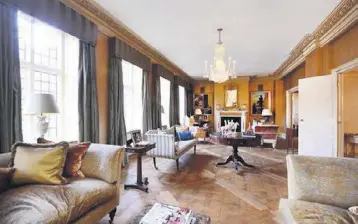  ??  ?? PALATIAL: The interior of property investor Brian O’donnell’s for-sale London mansion