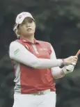  ??  ?? 0 Ariya Jutanugarn: Won by a shot at Gullane 12 months ago.