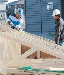  ?? FILES ?? Edmonton saw more starts on duplexes than Calgary in January.