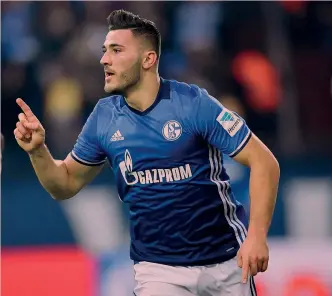  ?? AP ?? Il laterale sinistro Sead Kolasinac, 23 anni, ha giocato da profession­ista solo nello Schalke 04