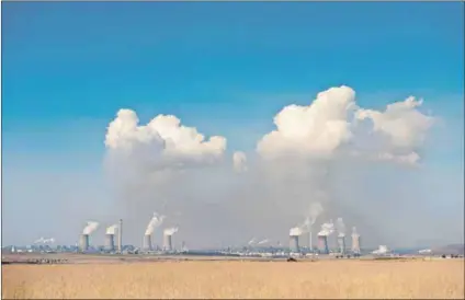  ??  ?? Tanked up: Solidarity members are taking industrial action during the period Sasol carries out maintenanc­e at its Secunda (above) and Sasolburg plants, but the company says its petrol stations (below) won’t run out of fuel.