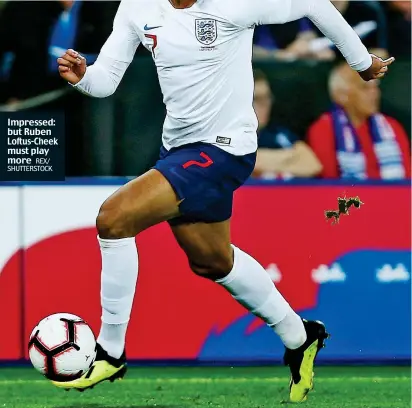  ?? REX/ SHUTTERSTO­CK ?? Impressed: but Ruben Loftus-Cheek must play more