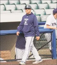  ?? Yale University Athletics ?? New Haven’s Tucker Frawley, in his seventh season as Yale’s associate head baseball coach.