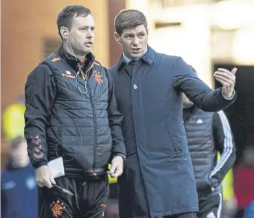  ?? ?? ↑ Steven Gerrard and Michael Beale had success at Rangers but maybe it’s time for something new
