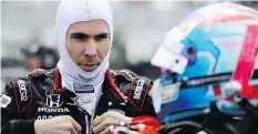  ?? MATT SLOCUM/THE ASSOCIATED PRESS ?? Robert Wickens is recovering in hospital after a major crash at Sunday’s Indycar race in Long Pond, Pa.