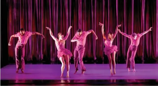 ?? ©PAUL KOLNIK ?? Alvin Ailey American Dance Theater debuts Amy Hall Garner’s “Century” in New York in 2023. The new work was presented for the first time in Chicago on Thursday night as part of the company’s six-show residency at the Auditorium Theatre.