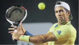  ?? REUTERS ?? Finalista. Verdasco pudo con Fognini. Ya había vencido a Thiem.