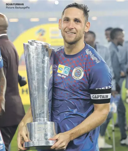  ?? Picture: BackpagePi­x ?? DEAN FURMAN