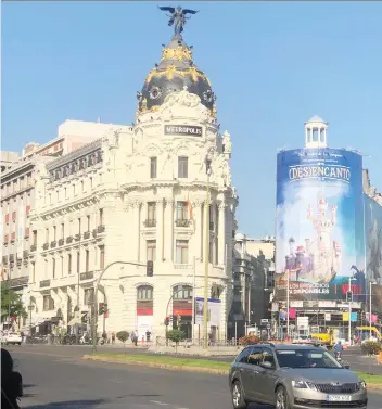  ?? PHOTOS: VALERIE FORTNEY ?? Architectu­re buffs will find plenty to marvel at in downtown Madrid.