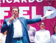  ?? /Foto: Archivo ?? El candidato a la gubernatur­a de Guanajuato, consideró que la estrategia de seguridad de Miguel Márquez falló.