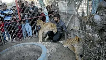 Gaza's sad zoo animals to get taste of wild - PressReader