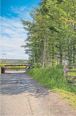  ??  ?? Locals have expressed flood fears at Old Edinburgh Road.