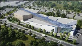  ?? LIFANG VISION TECHNOLOGY ?? This rendering shows designs for the planned renovation of the Tree of Life synagogue in Pittsburgh, which on was the scene of the deadliest antisemiti­c attack in U.S. history.