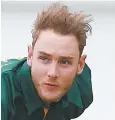  ??  ?? Feedback: Stuart Broad