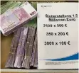  ?? FOTO: BUNDESPOLI­ZEI ?? Ein grenzüberg­reifendes Polizeitea­m stellte das Geld sicher.