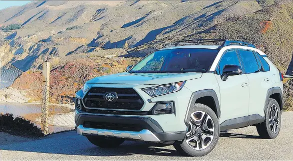  ?? PHOTOS: BRIAN HARPER/DRIVING ?? The 2019 Toyota RAV4’s new design allows for easier entry and exit, Brian Harper writes.