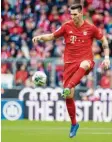  ??  ?? So wird man ihn bald wieder sehen: Niklas Süle vom FC Bayern.
Bild: dpa