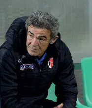  ??  ?? Gaetano Auteri, allenatore del Bari, ex tecnico del Catanzaro