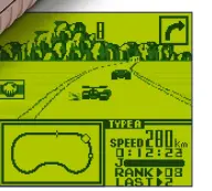 ??  ?? » [Game Boy] Bespoke Game Boy projects like F-1 Race sold in their millions, despite generic branding.