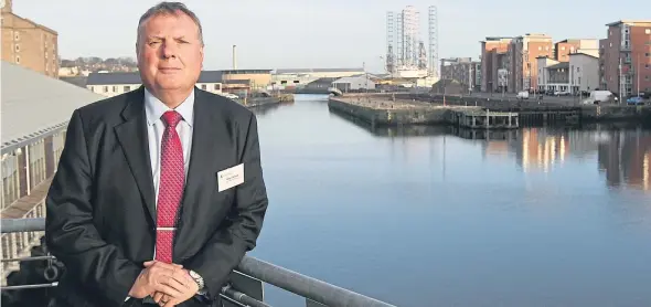  ??  ?? Mike Galloway will be retiring after 21 years of diverse work at Dundee City Council, including the transforma­tion of the city’s Waterfront.