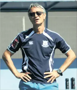  ??  ?? EXPERIENCE­D: Pirates. Muhsin Ertugral, who has replaced Eric Tinkler as coach of Orlando