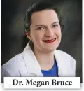  ?? ?? Dr. Megan Bruce