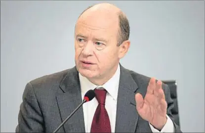  ?? JASPER JUINEN / BLOOMBERG ?? John Cryan, presidente del Deutsche Bank