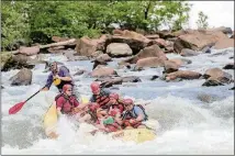  ?? OUTDOOR CENTER CONTRIBUTE­D BY NANTAHALA ?? Whitewater excitement is readily accessible from the Ocoee River Outpost of the Nantahala Outdoor Center.