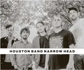  ?? Na’Stacia Ellis ?? HOUSTON BAND NARROW HEAD